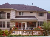 striped pattern retractable awning roof mounted total eclipse edison nj striped pattern retractable awning roof mounted total eclipse edison nj