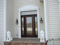 decorative enty door