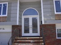 decorative glass enty door