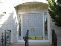 double entry door